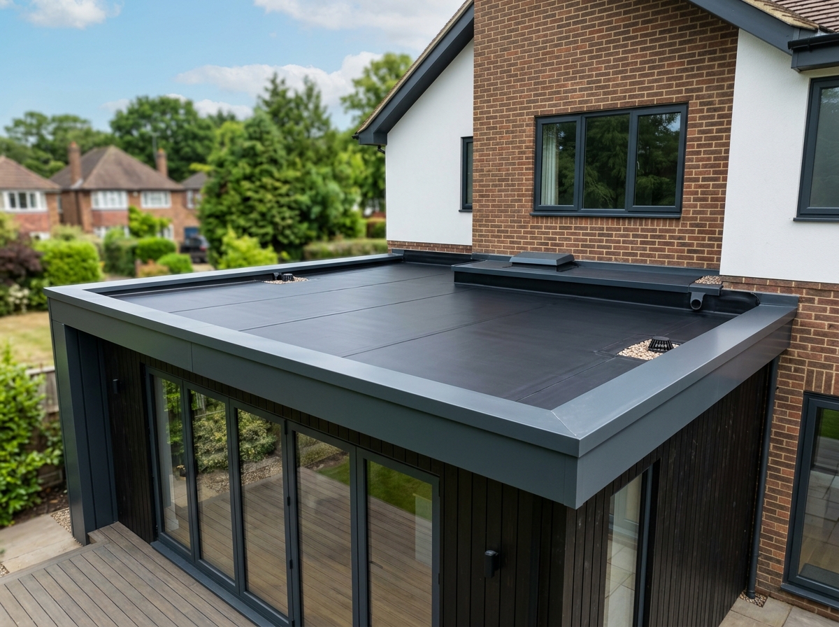 Firestone EPDM Rubber Flat Roof
